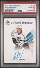 2017 SP Authentic Future Watch Autograph Auto RC Adrian Kempe #118 PSA 10