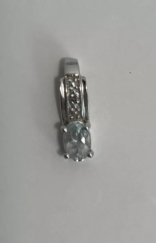 Helzberg sale aquamarine ring