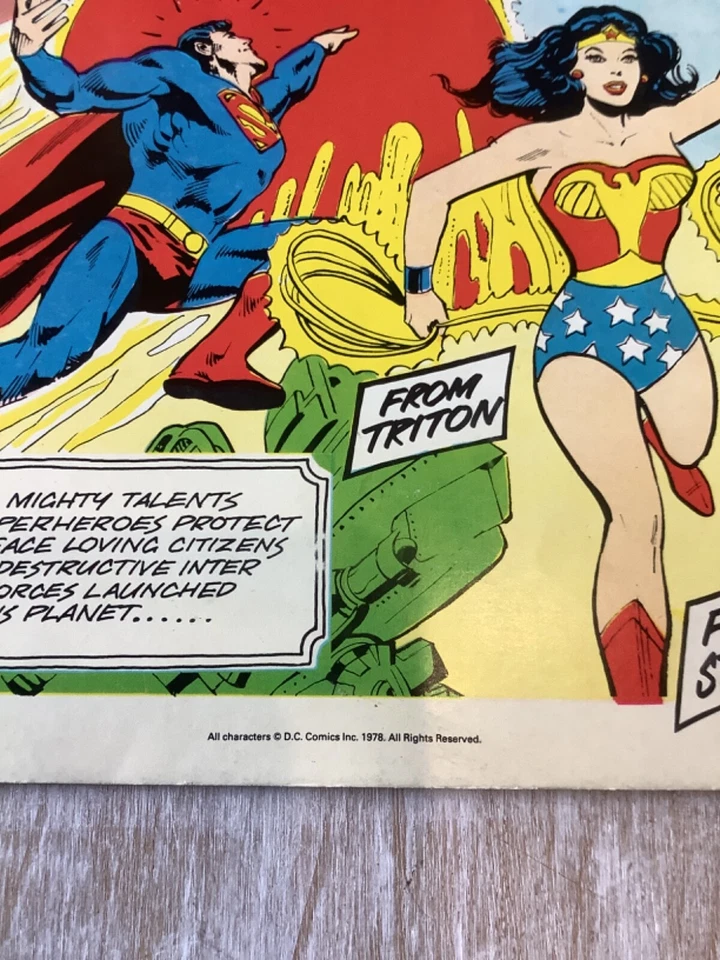 Nuevo de Lote Antiguo 1978 Letraset Superhéroes Papelería Libro de Recortes Superman Batman Robin Foto 3 de 4