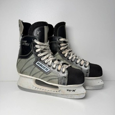 Bauer Supreme Silver Lightning Eishockey Schlittschuhe TUUK UK 6 / US 7R Senior