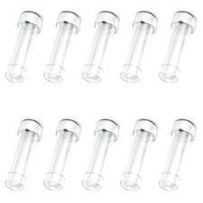 50 PCS 5ml Graduated Plastic Tube Cryovial Cryogenic Vial Mini Test Tube Cap