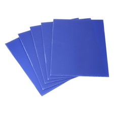 5 Pcs Corrugated Plastic Signs, 4mm 10 x 10 Inch Blue Corrugated Plastic Sheet