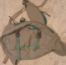 Zaino borsa a tracolla Patagonia Atom 8L Sling grigio borsa da viaggio scuola