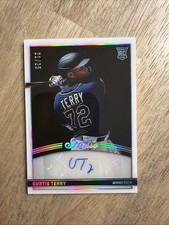 Curtis Terry 2022 Panini Chronicles Studio Black Signatures #SBS-CT Auto /25