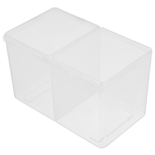 Malette de rangement en aluminium 6 compartiments - L. 46 x l. 45 cm