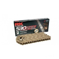 Rk Kette GB530ZXW/116 Gold Offen Mit Nietschloss FüR Yamaha YZF-R6 600 S