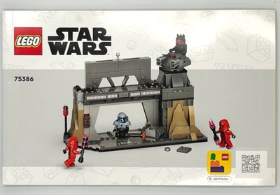 Lego Star Wars 75386 Paz Vizsla & Moff Gideon New Sealed Bags & Manual - No Box