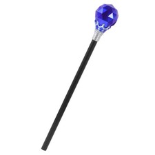 Lightweight Blue Party Scepters for Kids Durable Cosplay Walking Prop Stick