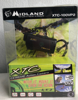 Midland Extreme Action Camera Model XTC-100VP2 Digital Video Recorder New In Box
