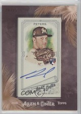 2018 Topps Allen & Ginter Mini Framed Auto Dillon Peters #MA-DP Auto 2k3