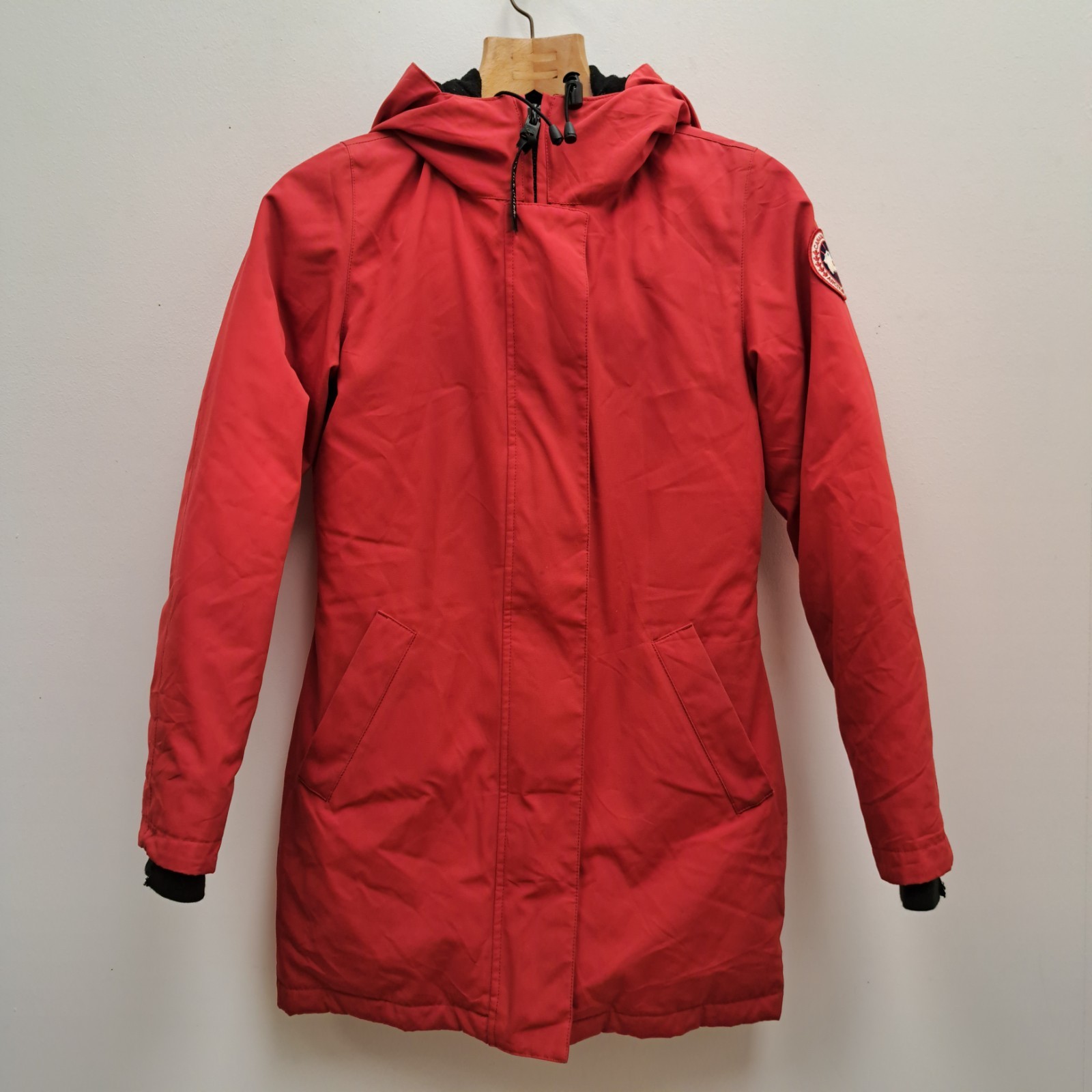 Canada Goose Victoria Parka Size XS Red Coat
