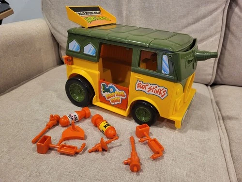 Vintage Teenage Mutant Ninja Turtles Party Wagon Van 1989 TMNT