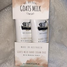 The Natural Goats Milk Company Goats Milk Manuka Honey Hand Cream Duo 2x125mL