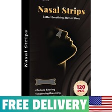 Extra Strength 120 Pcs Waterproof Nasal Strips for Continuous Breathing