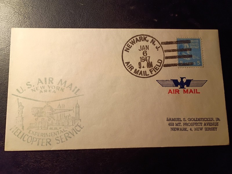 1947 AIR MAIL COVER