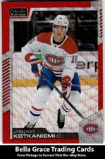 2020-21 O-Pee-Chee Platinum Jesperi Kotkaniemi #56 Montreal Canadiens Red Surge