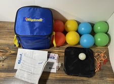 Playaboule Glow in the Dark Light Up Bocce Ball Set +Carry Case Battery operated