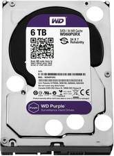 WesternDigital Purple 6TB Hard Drive 3.5' NVR Surveillance CCTV desktop WD60PURX