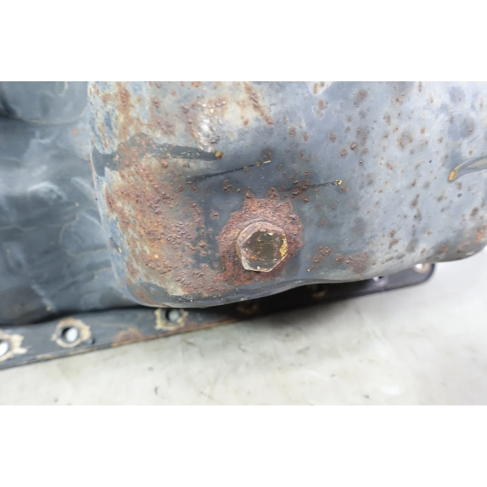 2006 BMW N52 6-Cyl Early Steel Engine Oil Pan for Manual Trans Z4 3.0 E90 OEM - Image 4 of 4