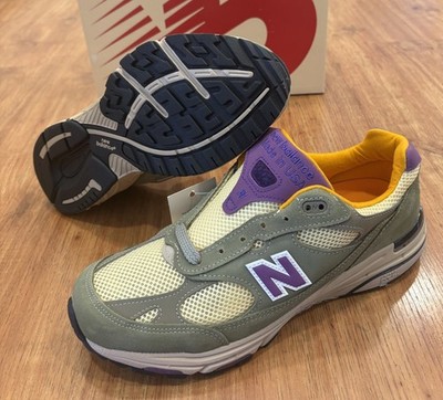 New Balance Teddy Santis x 993 Made in USA Olive Leaf Maize