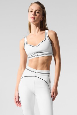 Alo Yoga Top+Legging Set New With Tags Activewear Womens White