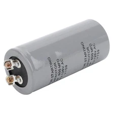 CD60 600MFD 125V AC Motor Machine Start Capacitor for Fans Air Compressors