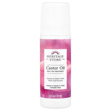 Heritage Store, Castor Oil Roll-On Treatment , 3fl oz 89ml 