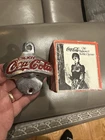 Vintage Coca Cola Old Fashioned Bottle Opener Wall Mount With Box And Screws