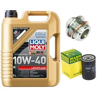 MotoröL Filter Set 10W-40 5 Liter + ÖLablassschraube FüR Audi A6 A8 80 VW Golf