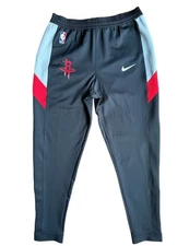 Nike NBA Houston Rockets Large Tall Therma Flex Tear Away Player Issued Pants LT