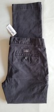 BANANA REPUBLIC Men Aiden Slim Fit Cotton Chino Pants - 31x32 Black 229716