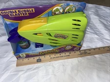 Gazillion Bubbles Double Bubble Blaster   2-in-1 Bubble Wand & Machine  