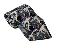Coca Cola Mens Neck Tie Polar Bear Silk Made in USA
