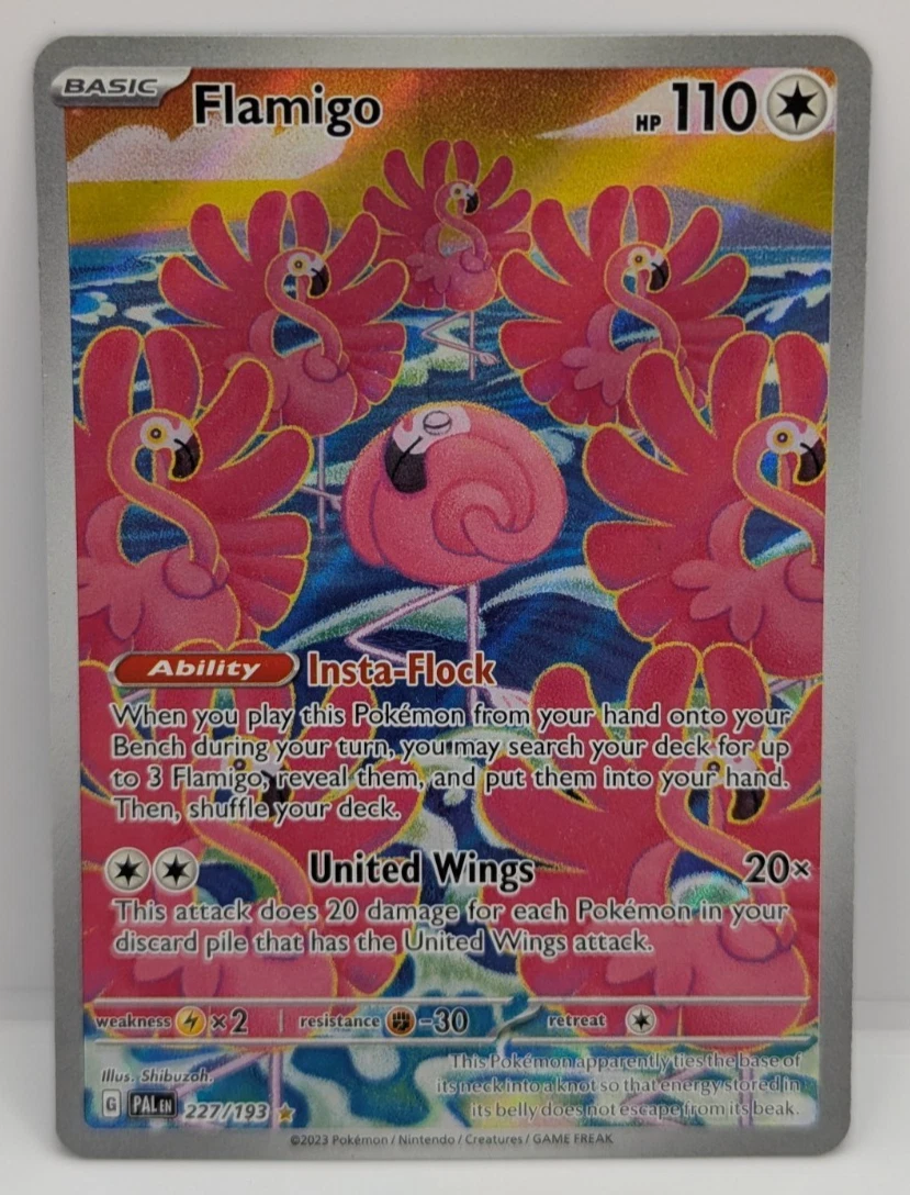 Flamigo 227/193 Sv02: Paldea Evolved Holo LP Pokemon