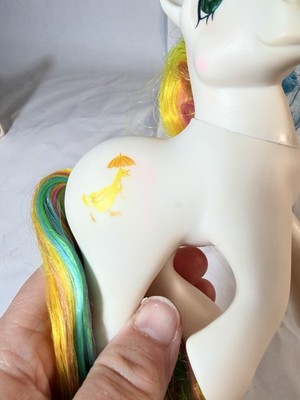 Vintage 80's My Little Pony Quackers Twinkle Eye MLP G1 1987