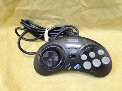 Vintage OEM Sega Genesis 6-Button Controller MK-1470 *TESTED (Read Description)