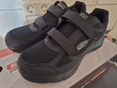   Skechers Herren Sneaker Flex Advantage Gr 11 / 46 Klettverschluss- Neu  