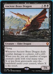 Ancient Brass Dragon #111 Commander Legends: Battle for Baldur's Gate Mythic Rare