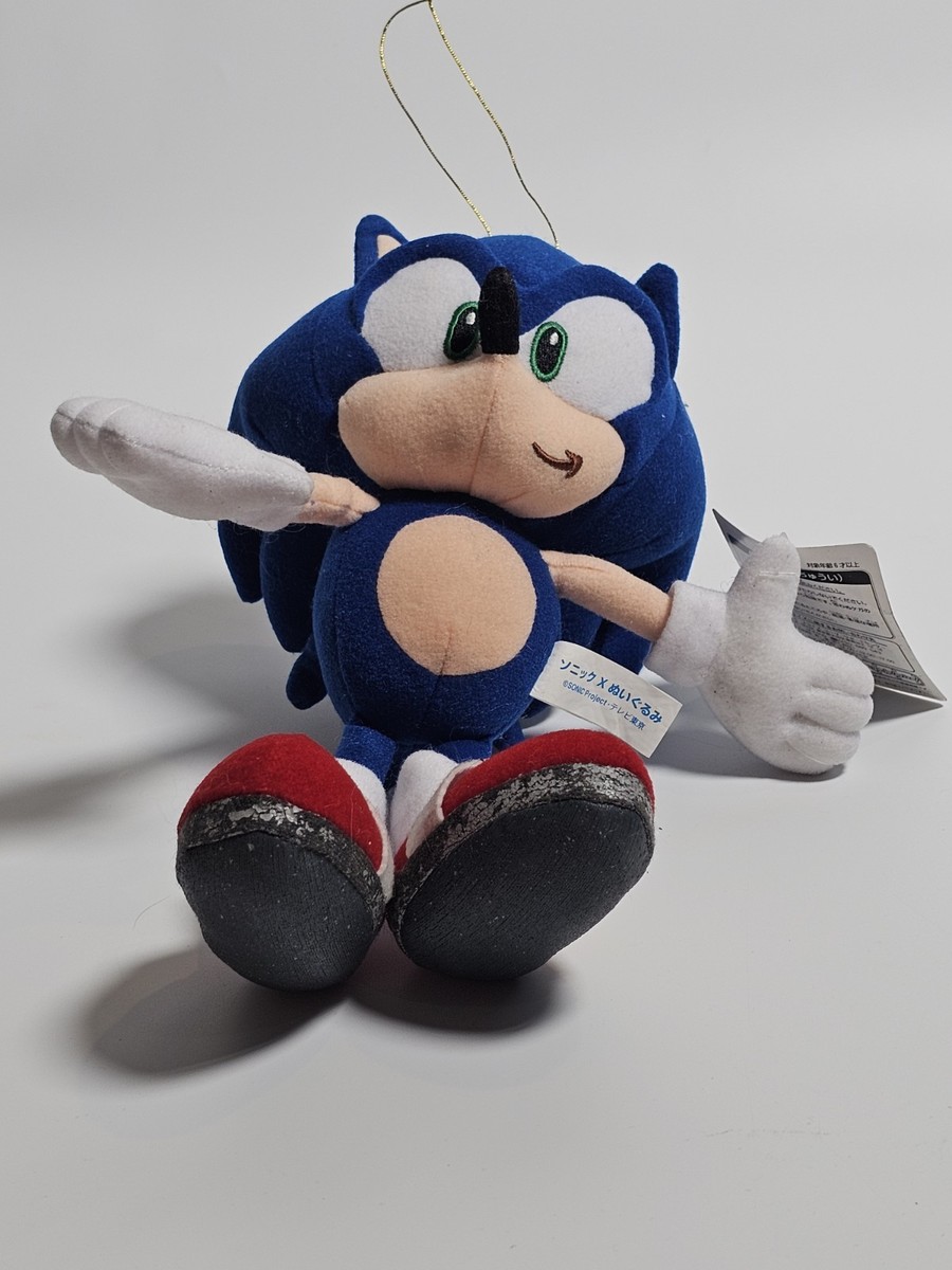 2003 Sonic X Plush Doll Sega Sonic the Hedgehog Japan Rare | eBay