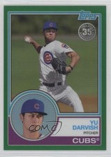 2018 Topps Silver Pack 1983 Design Chrome Series 2 Green 25/99 Yu Darvish 18wr