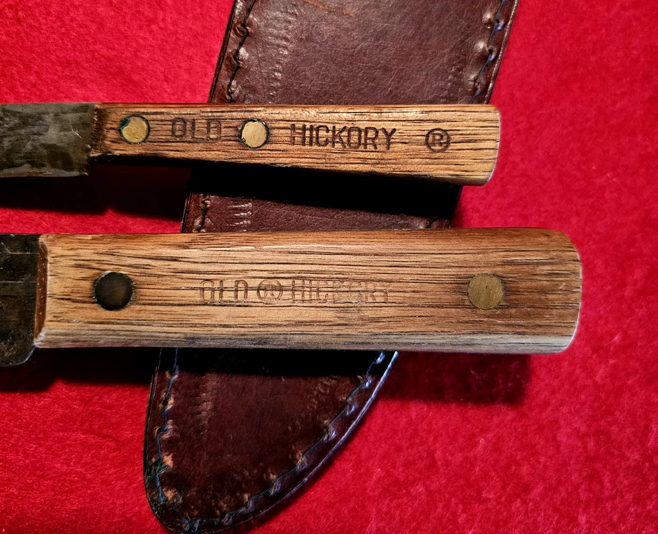 Old Hickory Bowie Knife Set with Original Sheath - Image 3 of 4