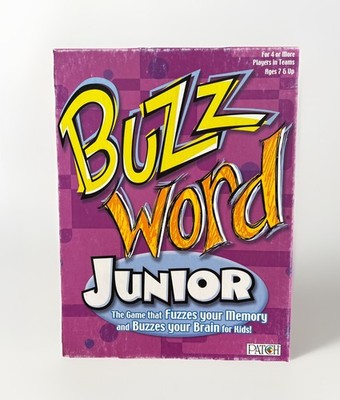 Buzz Word Junior Board Game for Families