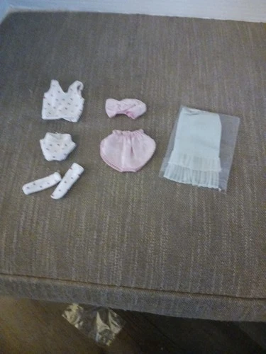 Vintage 1959-62 Mattel Barbie Blue Half Slip & 2 Sets Undergarments