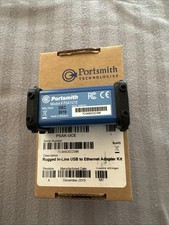 Portsmith PSA1U1E Rugged In-Line USB to Ethernet Adapter with Cable