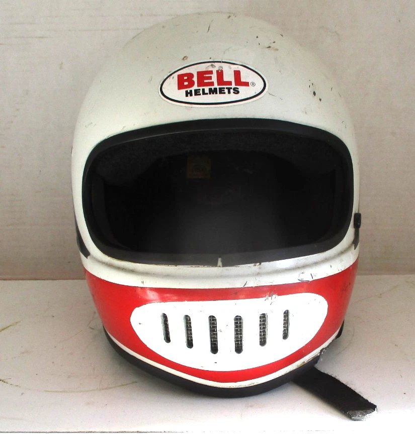 1998 snel motorcycle helmet 1998/99 Jacques Villeneuve Signed Used BAR Honda Bell F1 Helmet