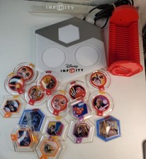 Disney Infinity Lot 17 Power Disc 1 Base Portal Disc Carrying Case-str Wars Disney Infinity Lot 17 Power Disc 1 Base Portal Disc Carrying Case-str Wars