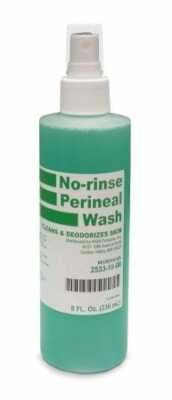 McKesson Rinse-Free Perineal Wash Liquid 8 oz. Pump Bottle Herbal Scent