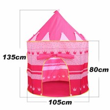 Childrens Kids Baby Pop Up Play Tent Fairy Girls Boys Playhouse Indoor Outdoor