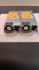 lot of 2 HP DPS-750RB A 750W Power Supply PSU...