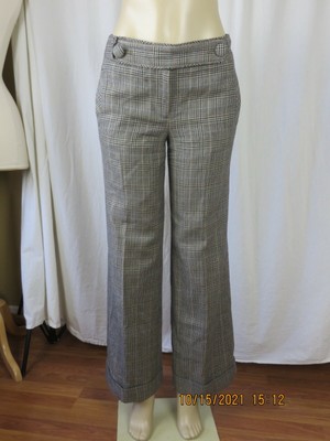 J.CREW FAVORITE FIT SZ 4 100% Wool Ecru 